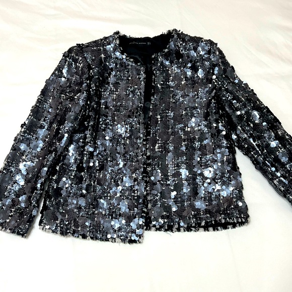 ZARA Sequin Blazer - Picture 1 of 4